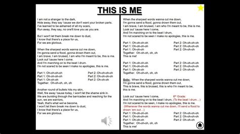 this is me lyric|More.